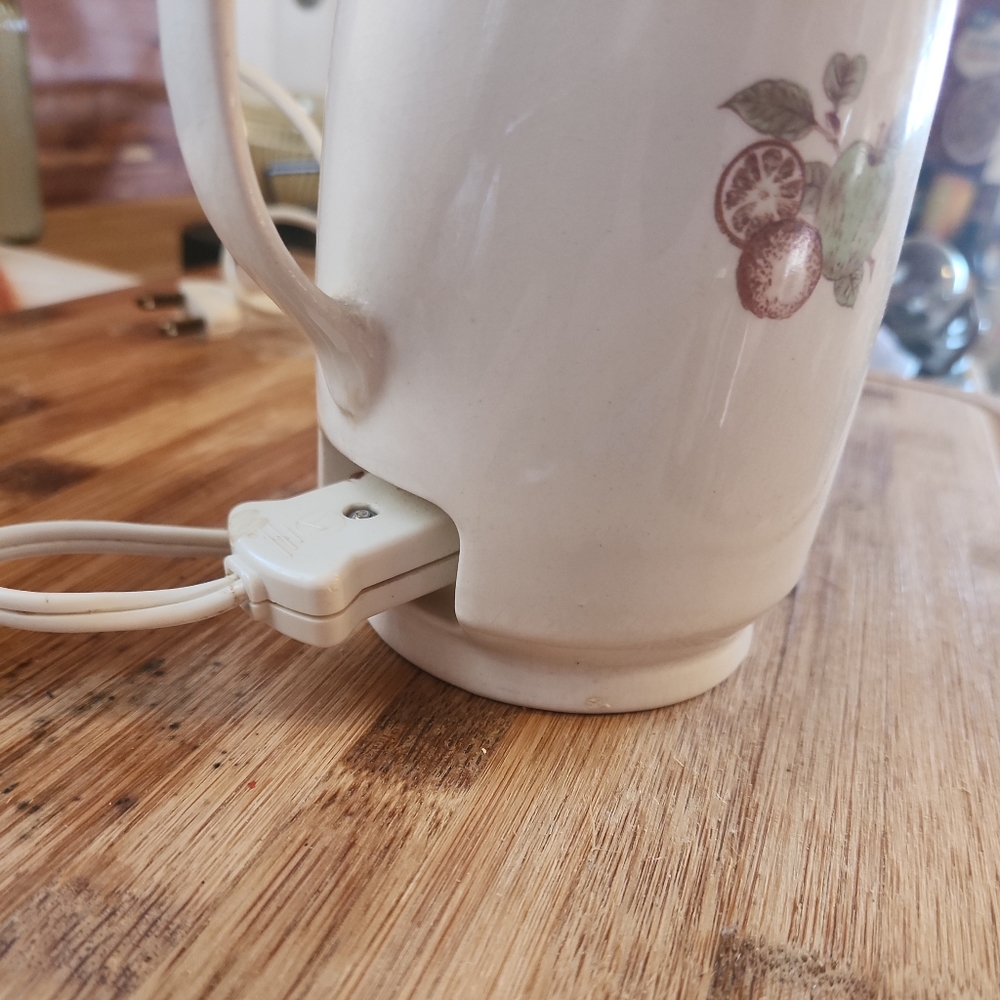 Vintage porcelain Electric water teapot - Picture 2 of 6